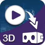 vr video converter & vr player android application logo